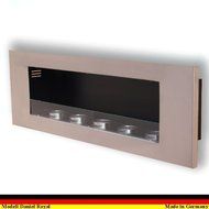 Gel and Ethanol Fire place Fireplace Model Daniel Royal color selection (Inox) N3