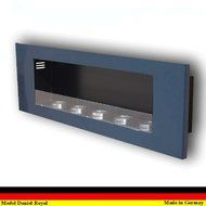 Gel and Ethanol Fire place Fireplace Model Daniel Royal color selection (Inox) N4