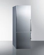 Summit FFBF286SSLHD 28" Energy Star Bottom Freezer Refrigerator with 16.8 cu. ft. Capacity LED Lighting Digital... N2