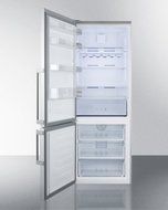 Summit FFBF286SSLHD 28" Energy Star Bottom Freezer Refrigerator with 16.8 cu. ft. Capacity LED Lighting Digital... N3