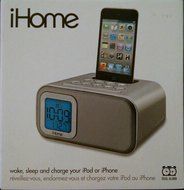 iHome dual alarm clock: wake, sleep and charge your iPod (iH22SX)