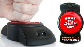SMASH MUTE&hellip;The Big TV Mute Button (aka Your Happy Button). N3