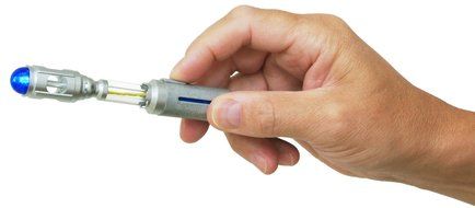 Doctor Who Sonic Screwdriver (10th Doctor) - Programmable Universal Remote Control - Collectible Prop Replica... N6