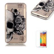 Galaxy J120(2016 Model) TPU Case with Free Screen Protector,Funyye See Through Transparent Soft Rubber Silicone... N101