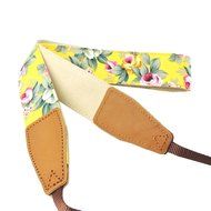 Mavota Yellow Flower Camera Shoulder Neck Strap Camera Belt For Canon Nikon Olympus Panasonic Pentax Sony SLR/... N2