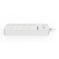 Orico 5 Outlet Home/Office Surge Protector with 20W 2 USB Charging Station ,Individual On/Off Switches N5