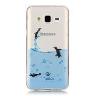Galaxy J120(2016 Model) TPU Case with Free Screen Protector,Funyye See Through Transparent Soft Rubber Silicone... N124