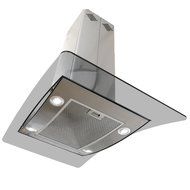 AKDY New 36" European Style Island Mount Stainless Steel Glass Range Hood Vent Touch Control AZ-H603B-90 N3