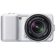 Sony Alpha NEX-C3 Digital Camera with 18-55mm Lens (White) NEXC3KW - International Version (No Warranty) N2