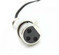CGTime 10ft/3m XLR Y Splitter Patch Cable, 1 XLR Female to 2 RCA Male Stereo Plug Adapter Cable N3