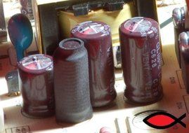 Samsung LNT-4061FX/XAA LCD Monitor repair Kit (8 Capacitors)