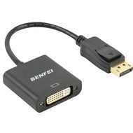 Benfei Gold-Plated DisplayPort to DVI Male to Female Adapter Black N3