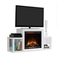 Satis Contemporary Minimalist Electric Fireplace N3