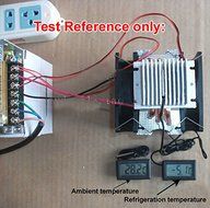 Qianson Thermoelectric Peltier Semiconductor Refrigeration Water Cooling System Cooler Fan TEC1-12715 Assembled N6