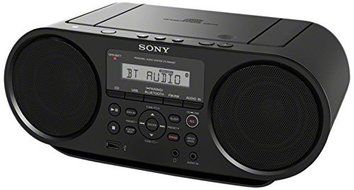 Sony Portable Bluetooth Digital Tuner AM/FM Radio Cd Player Mega Bass Reflex Stereo Sound System Plus FSM 6ft...