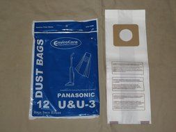 Panasonic Type U / U3 Vacuum Bags Standard Filtration
