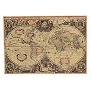 Bargain World Retro Kraft Paper 1641 Old Globe Navigation Map Home Decor