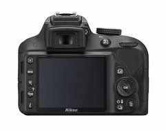 Nikon digital camera D3300 double zoom kit 18-55mm DX VR II &amp; 55-200mm DX VR II Lenses2 Black N5