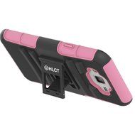 Galaxy J7 Case, HLCT Rugged Shock Proof Dual-Layer PC and Soft Silicone Case With Built-In Kickstand for Samsung... N26