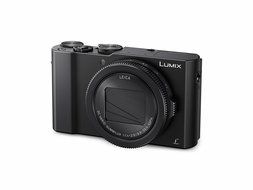 Panasonic LUMIX DMC-LX10K Camera, 20.1 Megapixel 1" Sensor, 3X 24-72mm F/1.4-2.8 LEICA DC Lens, Black N3