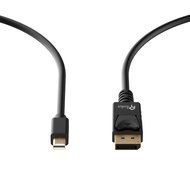Mini DP to DP Cable, Rankie 10FT Gold Plated Mini DisplayPort to DisplayPort Cable 4K Resolution Ready (Black)... N4