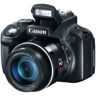 Canon PowerShot SX50 HS 12MP Digital Camera with 2.8-Inch LCD (Black) - International Version (No Warranty) N4