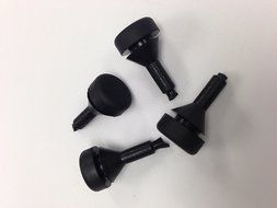 QuadraFire Hopper Lid Rubber Bumpers - 4 Pack N2