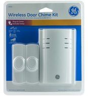 GE 19298 150 feet Range Plug-In Wireless Door Chime with Push Button N2