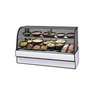 Federal Industries CGR5048CD Curved Glass Refrigerated Deli Case