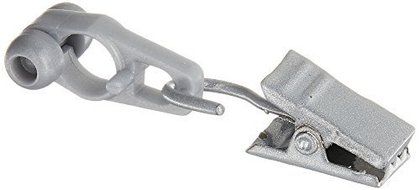 Levolor 7004244496 Carriers with Clips for Multi-Use Track System, Satin Nickel, 7-Pack by Levolor Kirsch