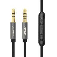 3.5mm Audio Cable, Ugreen 3.5mm Coiled Stereo Audio Cable Male for Car Stereo/Headphone/Phone/MP3(5FT, Black) N7