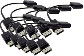 Genuine HP DisplayPort to DVI SL Adapter 752660-001 753744-001 - 10 Pack