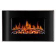 LOFTY Valencia BG03CB Flat Face Wall Mount Electric Fireplace / BG03FB /