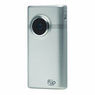 Flip MinoHD Video Camera - Brushed Metal, 8 GB, 2 Hours (2nd Generation) (Discontinued by Manufacturer) N3
