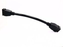 RiteAV - HDMI Female-Female Pigtail Extension Cable Coupler Keystone Dongle Jack