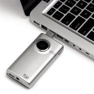 Flip MinoHD Video Camera - Brushed Metal, 8 GB, 2 Hours (2nd Generation) (Discontinued by Manufacturer) N5