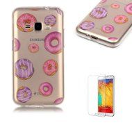 Galaxy J120(2016 Model) TPU Case with Free Screen Protector,Funyye See Through Transparent Soft Rubber Silicone... N130
