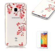 Galaxy J120(2016 Model) TPU Case with Free Screen Protector,Funyye See Through Transparent Soft Rubber Silicone... N133