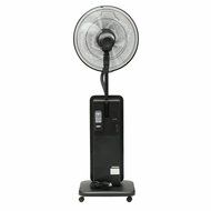 CoolZone by Sunheat CZ500 Misting Fan Ultrasonic Dry Misting Fan in White with Bluetooth Technology N5