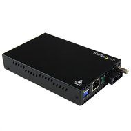StarTech.com 1000 Mbps Gigabit Ethernet Multi Mode Fiber Media Converter with SC 550m (ET91000SC2) N5