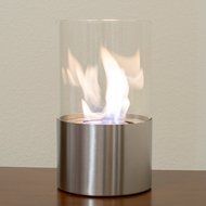 Cascadia Ventless Clean Burning Ethanol Alcohol Tabletop Fireplace by e-Flame USA. Indoor &amp; Outdoor Modern Fire...