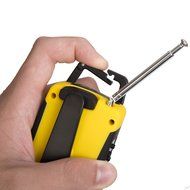 Ivation Solar &amp; Hand Crank AM/FM/NOAA WB Digital Dynamo Radio, Emergency Phone Charger w/ Cables, 3 LED Flashlight... N3
