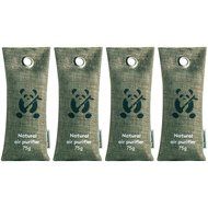 Bamboo Charcoal Air Purifiers by ZooBamboo - Fragrance Free Odor Eliminator Freshener and Dehumidifier for Smokers... N19