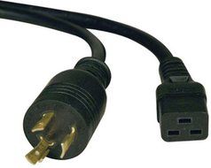 Tripp Lite Heavy-Duty Power Cord for PDU and UPS 20A, 12AWG (IEC-320-C19 to NEMA L6-20P) 14-ft.(P040-014)