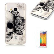 Galaxy J120(2016 Model) TPU Case with Free Screen Protector,Funyye See Through Transparent Soft Rubber Silicone... N149