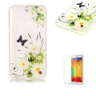 Galaxy J120(2016 Model) TPU Case with Free Screen Protector,Funyye See Through Transparent Soft Rubber Silicone... N152