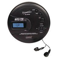 New Supersonic SC-253FM Personal MP3/CD Player with FM Radio