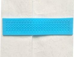 Allforhome Sugarcraft Cake Decoration tool Art Deco dots central lace Border Icing Silicone Mold Mould Lace fondant...