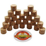 Fire Brand Depot FIRESTARTERS -- Fire-Starting Mini Pods for All-Natural Quick-Starting Fires (24) N2