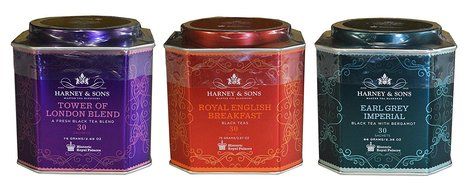 Harney &amp; Sons Historic Royal Palaces Black Tea Collection Set of 3